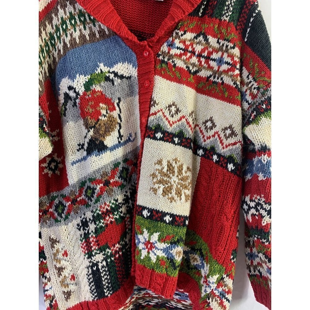 Fashionbug Women's Ramie Knitted Christmas Sweater - Picture 3 of 7